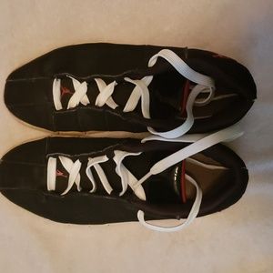 Red Black Nike Air Jordans Low Top